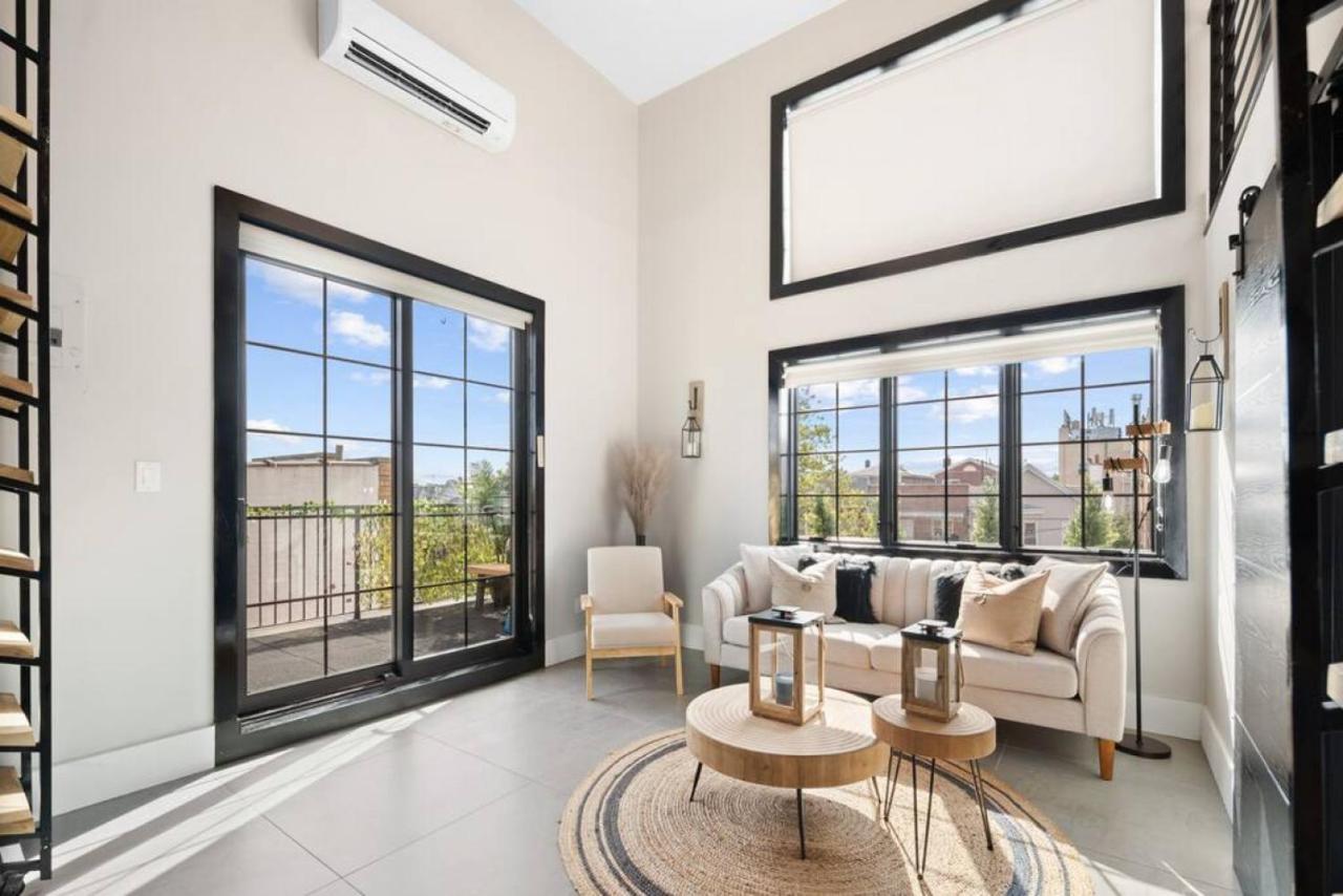 Nyc Skyline Views, Sauna & Rooftop - Romantic Escape At "Brooklyn Bay Lofts" New York Extérieur photo