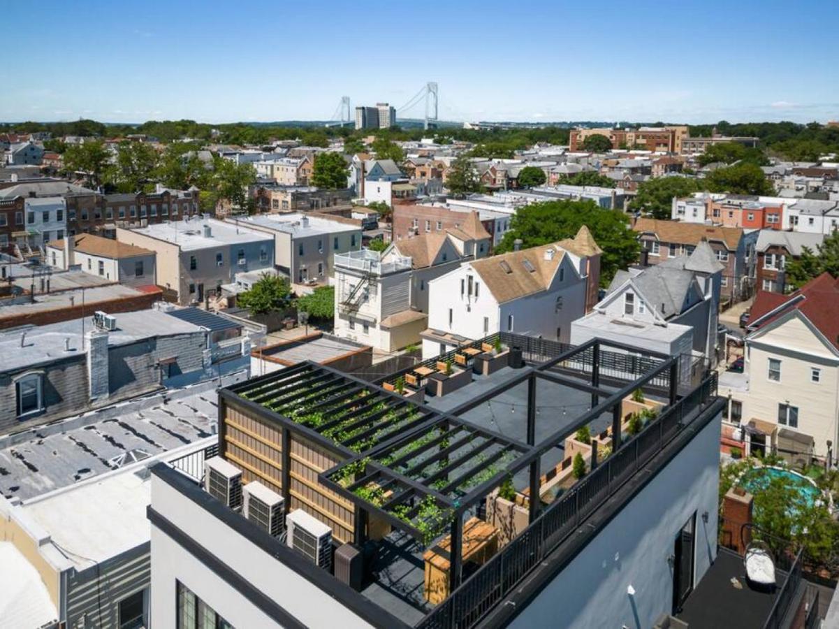 Nyc Skyline Views, Sauna & Rooftop - Romantic Escape At "Brooklyn Bay Lofts" New York Extérieur photo