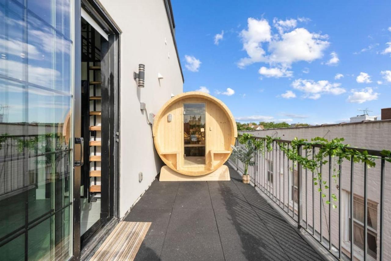 Nyc Skyline Views, Sauna & Rooftop - Romantic Escape At "Brooklyn Bay Lofts" New York Extérieur photo